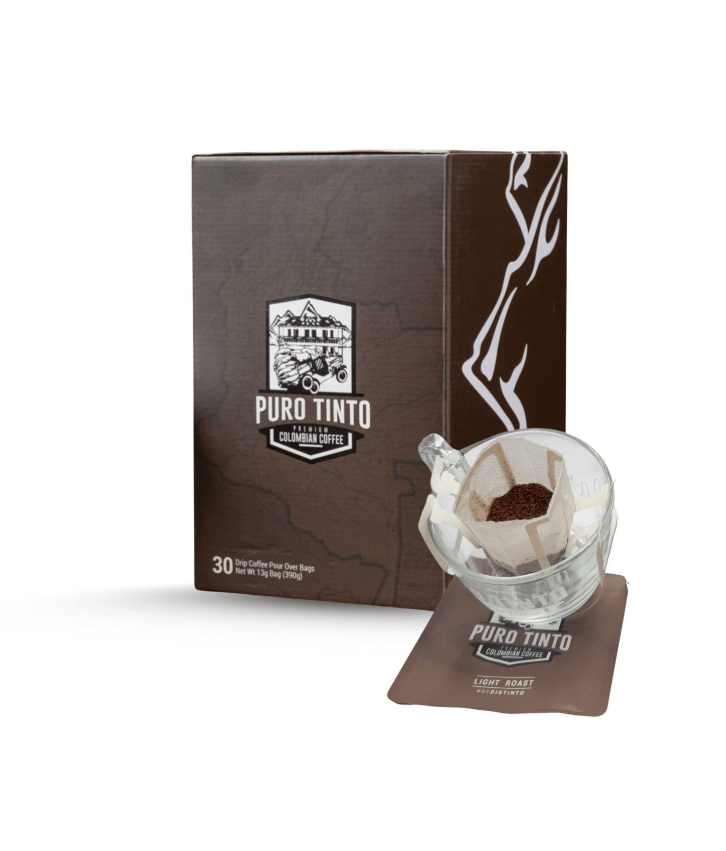 Colombian Tinto Coffee - Pour-Over Bags | Single Origin