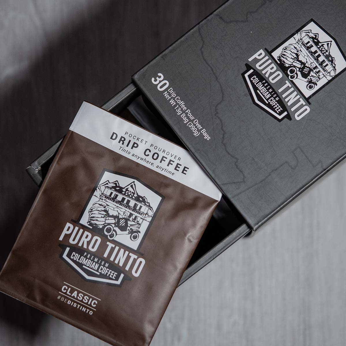 Colombian Tinto Coffee - Pour-Over Bags | Single Origin