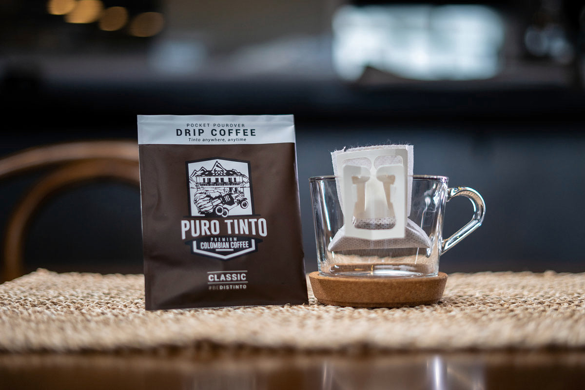 Colombian Tinto Coffee - Pour-Over Bags | Single Origin
